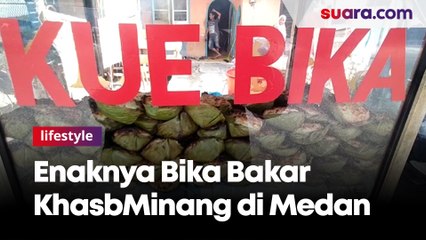 Enak dan Manis, Bika Bakar Khas Minang di Medan, Sehari Terjual 400 Kue