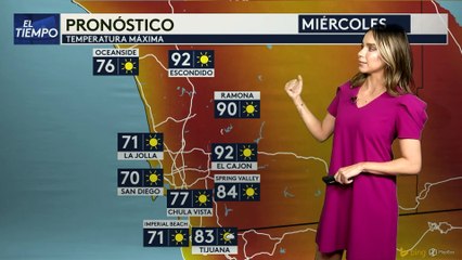 Pronóstico del tiempo para hoy miércoles 6 de abril.