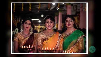 Cross Dresses In Temple