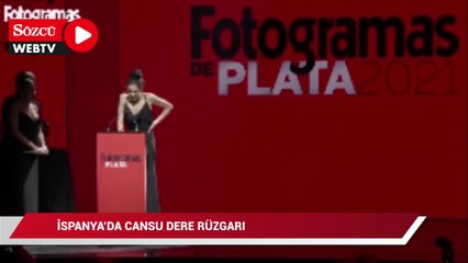 İspanya'da Cansu Dere rüzgarı
