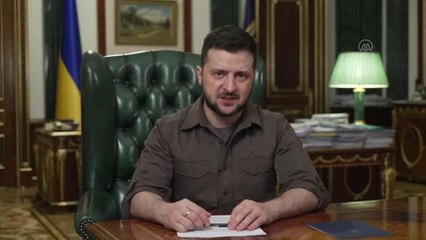Son dakika haber... Zelenskiy: "Rusya'ya yönelik yaptırımlar Buça'daki savaş suçları ile orantılı olmalı"