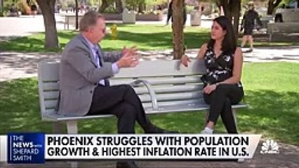 Phoenix suffers from population growth and a highest-in-the-nation inflation rate
