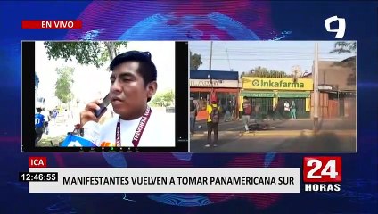 Anuncian paro indefinido: manifestantes solo dialogarán con el presidente Castillo