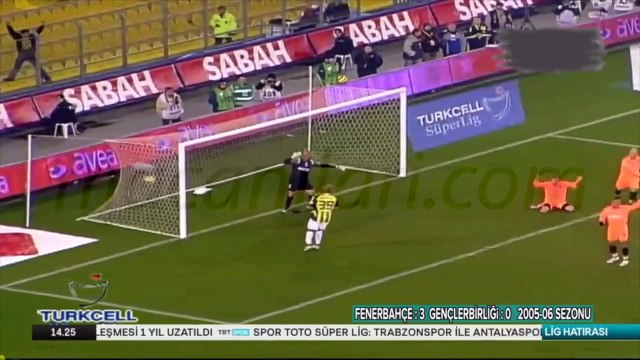 Fenerbahçe 3-0 Gençlerbirliği [HD] 20.01.2006 - 2005-2006 Turkish Super League Matchday 18