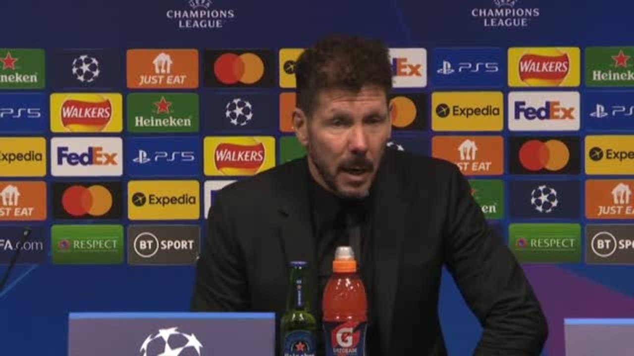 Simeone: "Me enseñaron a competir y lo vamos a intentar hasta el final como podamos"