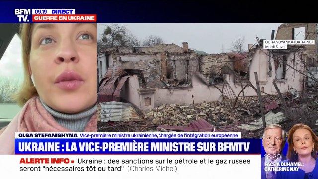 Guerre en Ukraine: Plus les sanctions [européennes] seront sévères, plus les ressources russes seront moindres , affirme la vice-première ministre ukrainienne