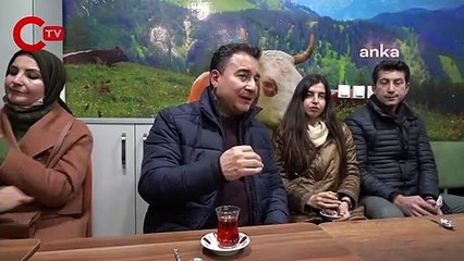 Ali Babacan'ın derdini dinlediği yurttaştan sitem: "Amerika’nın enflasyonu ile uğraşıyor"