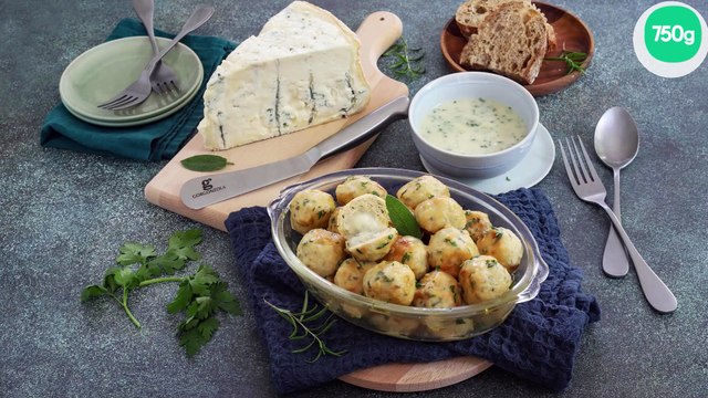 Boulettes de poulet farcies au Gorgonzola AOP