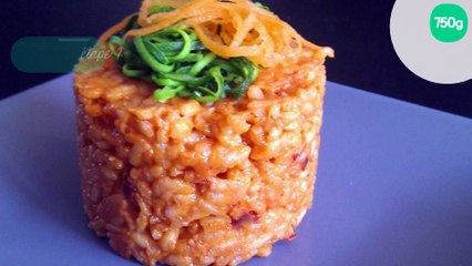 Risotto estival à la tomate