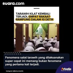 Muncul Lagi Video Salat Tarawih Super Cepat, Begini Tanggapan Ustadz Abdul Somad dan Buya Yahya