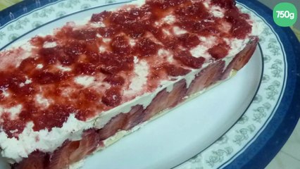 Fraisier sans gélatine