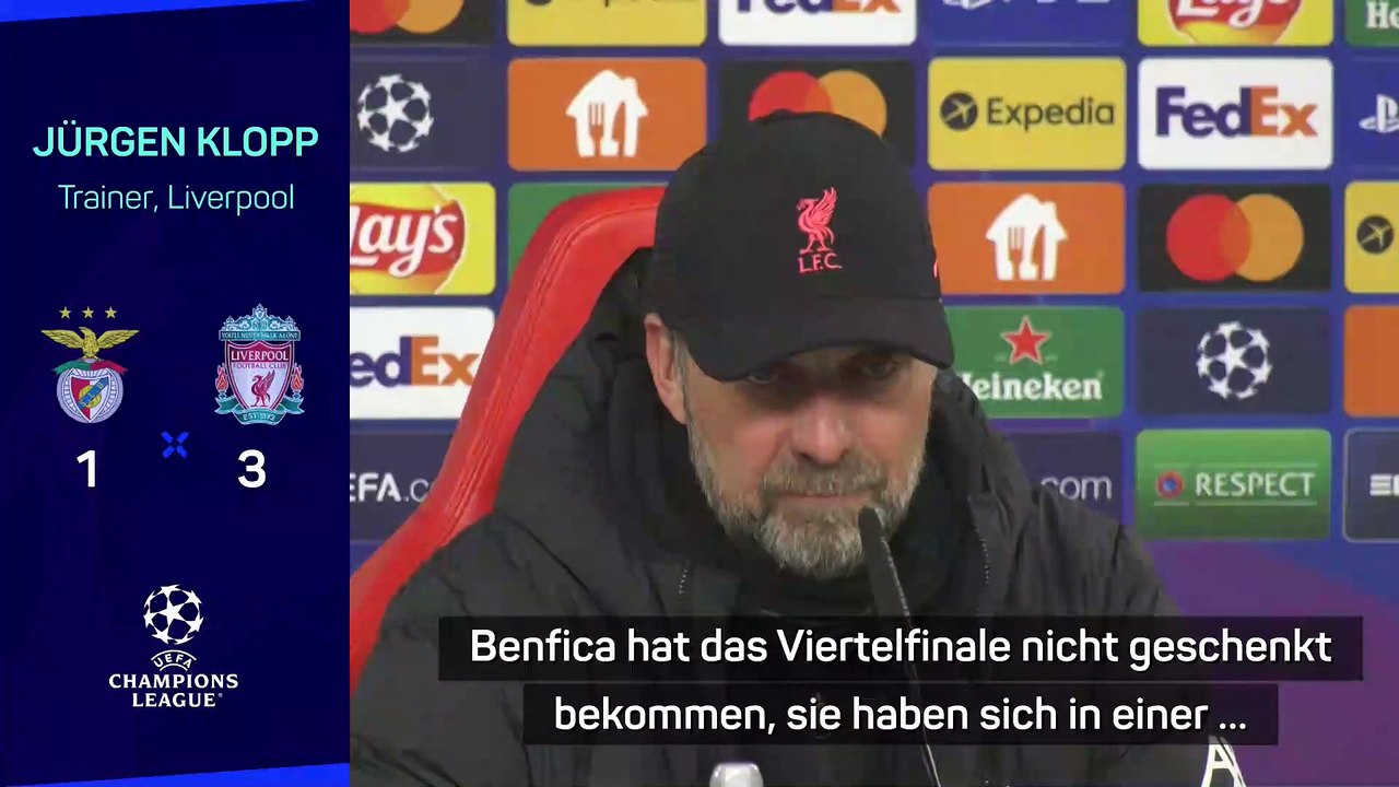 Klopp über Rückspiel: 'Atmosphäre wird uns helfen'