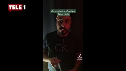 Erdoğan'ı taklit eden genç Survivor'da: Acun bey elektrik faturasını ödeyemedi