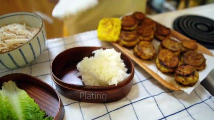 #26 A WEEK OF HUSBAND BENTOS  Eggplant Sandwich