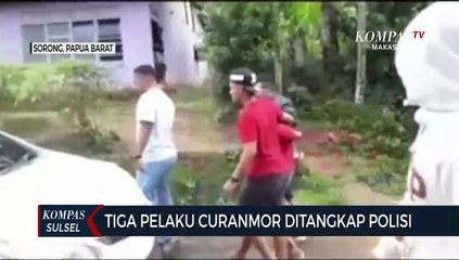 Tiga Pelaku Curanmor Ditangkap Polisi