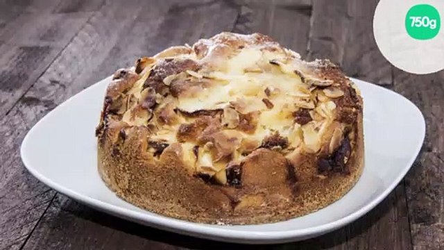 Gâteau pommes-amandes