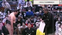 Divisions' Yusho Award ceremony - Haru 2022 - Day 15