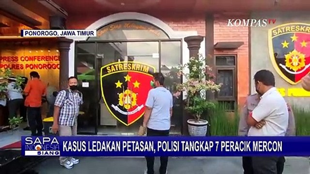 Tujuh Pelaku Peracik Petasan yang Meledak di Ponorogo Terancam Hukuman 20 Tahun Penjara
