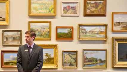 Une retraitée vole une oeuvre d'art au musée pour en faire... une veste à sa taille !