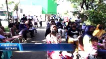 Ditlantas Polda Metro Jaya Gelar Vaksinasi di Pasar Induk Kramat Jati