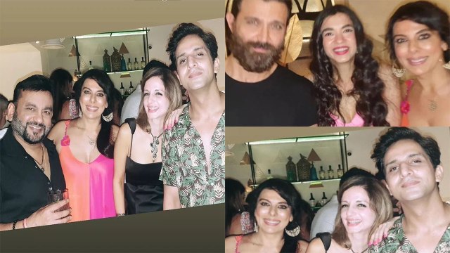Hrithik Roshan,-Saba Azad, Sussane-Arslan ने साथ में Goa में की Party, Photos Viral | FilmiBeat