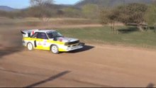 AUDI S1  -Circuit de Saint - Bres   -Christophe Guillot  -vidéo lulu du jura