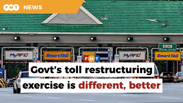 Our toll restructuring exercise is different, better, compared to PH’s proposed plan, says Fadillah