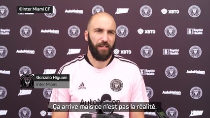 Inter Miami - Higuaín : "Ma retraite ? C'est un malentendu entre mon père et moi"