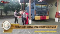 Silaturahmi Kamtibmas dan Bersih-Bersih Masjid Polres Sumedang Serta Polsek Jajaran Secara Serentak