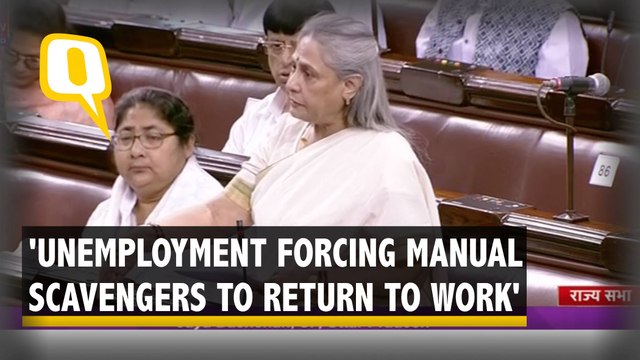 'Shameful That 1470 Manual Scavengers Died in Past Two Years': Jaya Bachchan in Parliament