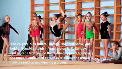 Rapper Goonew's Corpse Propped Up 'Standing' At Funeral In Nightclub