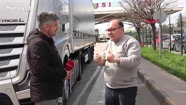 Bulgar polisinden Türk şoföre tokat