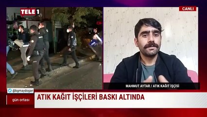 Üniversite mezunu atık kağıt işçisi canlı yayında isyan etti!