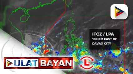 LPA, nagpapaulan sa Mindanao, Visayas, Palawan, Bicol Region, at Quezon