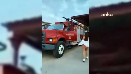 İtfaiye aracıyla video çektiler tepkilerin arından mahkemeye çıktılar