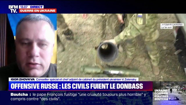 Igor Zhovkva, conseiller de Volodymyr Zelensky: Nous attendons des dirigeants européen des sanctions plus sévères