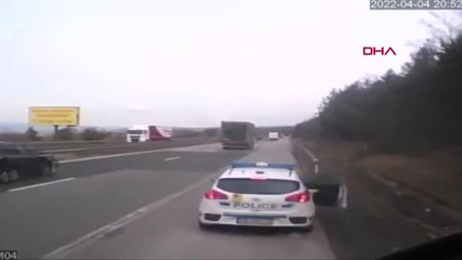 BULGAR POLİSİNDEN TÜRK ŞOFÖRE TOKAT