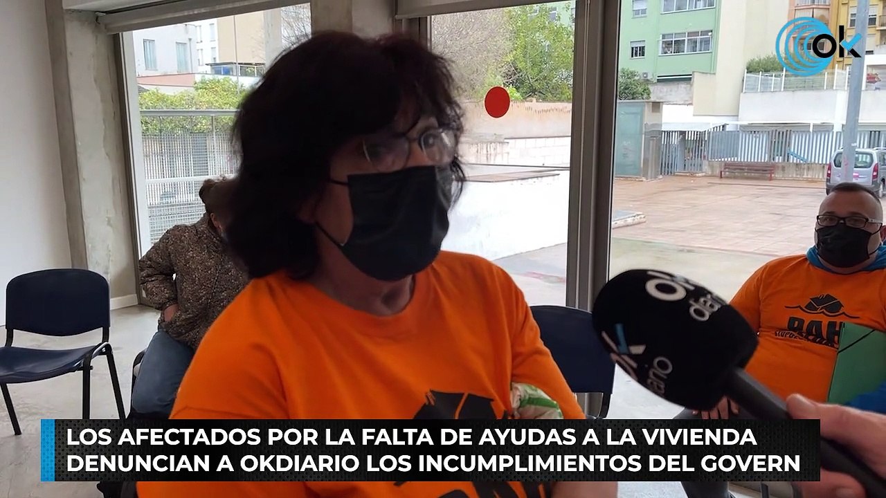 Los afectados por la falta de ayudas a la vivienda denuncian a OKDIARIO los incumplimientos del Govern