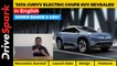 Tata Curvv Electric Coupe SUV Revealed | 500KM Range, Panoramic Sunroof, Multiple Motors & More