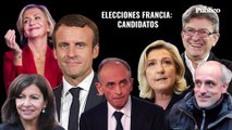 VÍDEO | Los candidatos que aspiran a sustituir a Macron en las elecciones francesas