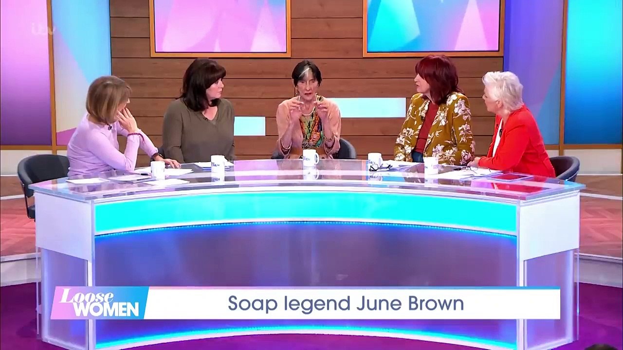EastEnders Legend June Brown on Having to Turn Down Going Clubbing With Lady Gaga  Loose Women