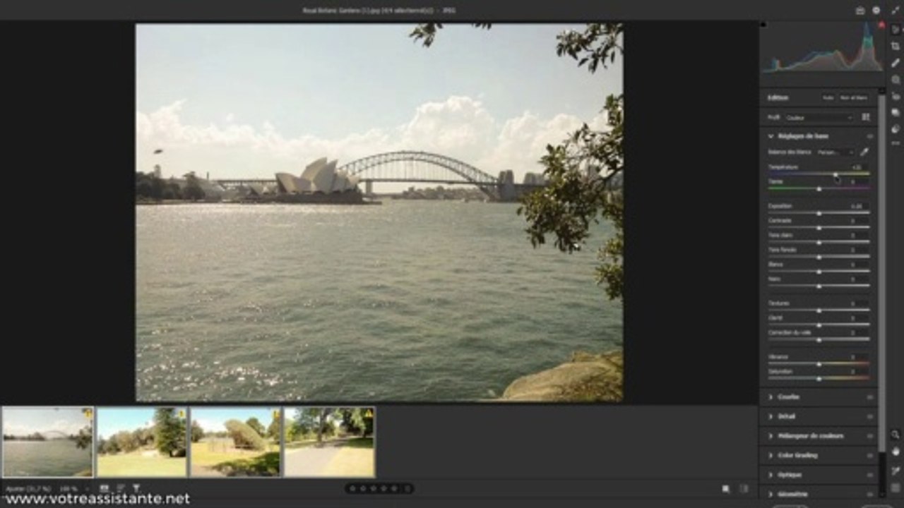 Comment ouvrir plusieurs images dans Camera Raw ?