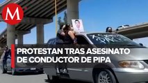 Familiares de conductor de pipa asesinado exigen justicia