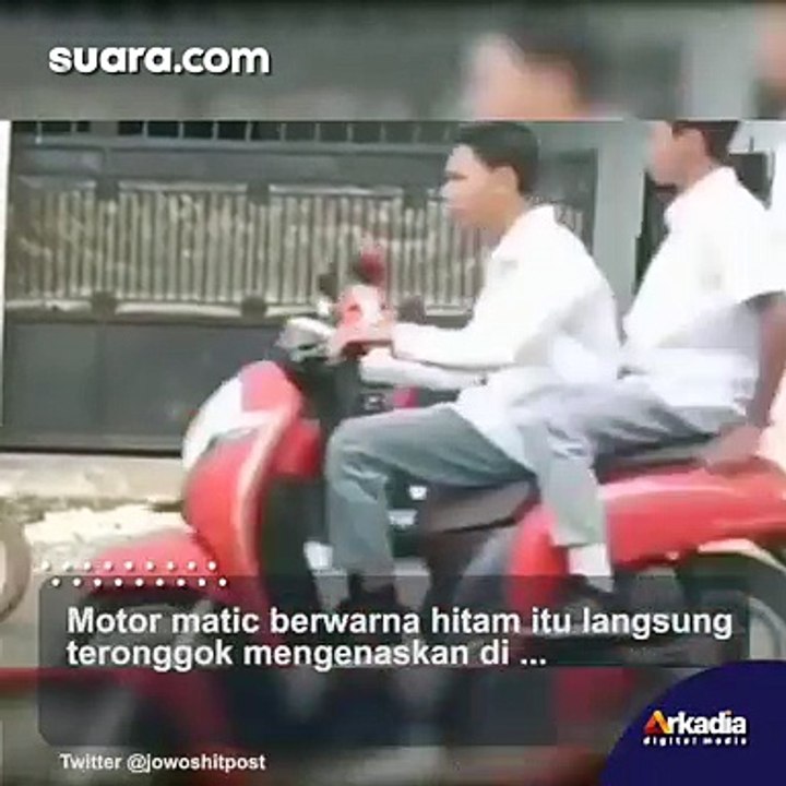 Diduga Bertengkar, Seorang Pria Banting Motor Dan Tinggalkan Pacar Di ...