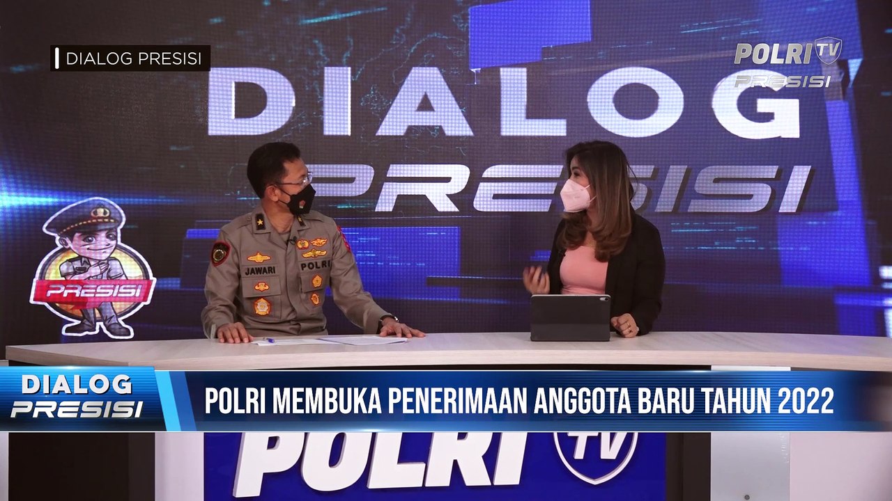 Dialog Presisi : Polri Jamin Transparasi Penerimaan Anggota Baru, Bersama Brigjen Pol Jawari - Karo Dalpers SSDM Polri (2/2)
