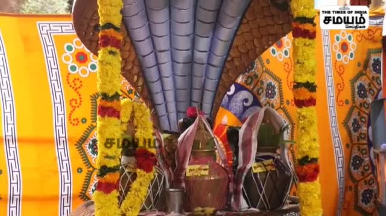 நாகர்கோவில் ஆனந்த விநாயகர் கோயில்  மகா கும்பாபிஷேகம்; பக்தர்கள் பரவசம்!
