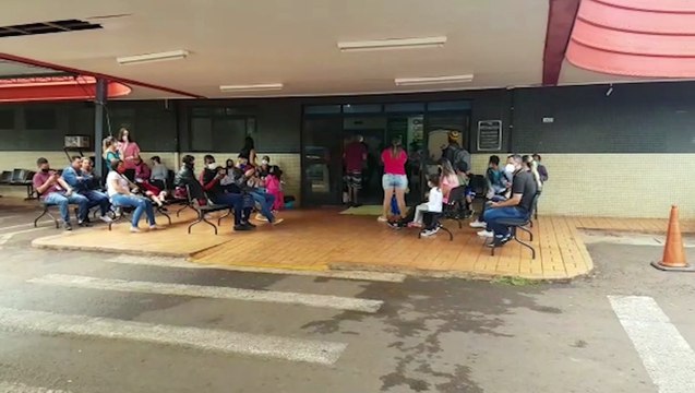 Mulher é detida pela Guarda Patrimonial após causar dano na UPA Tancredo