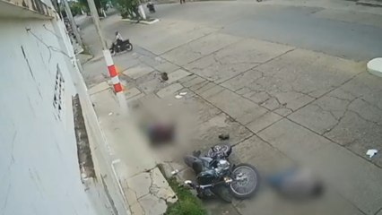 Impactante: video mostró cómo motocicleta arrolló a adulto mayor