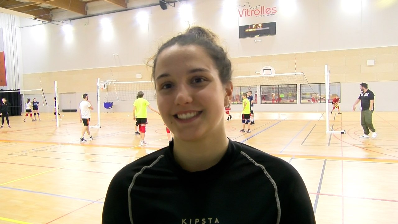 Interview maritima: Beline Thibaut avant le déplacement de Vitrolles Sports Volley à Clamart