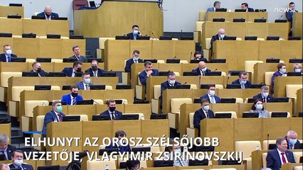 Elhunyta az orosz szélsőjobboldal örök provokátora, Vlagyimir Zsirinovszkij